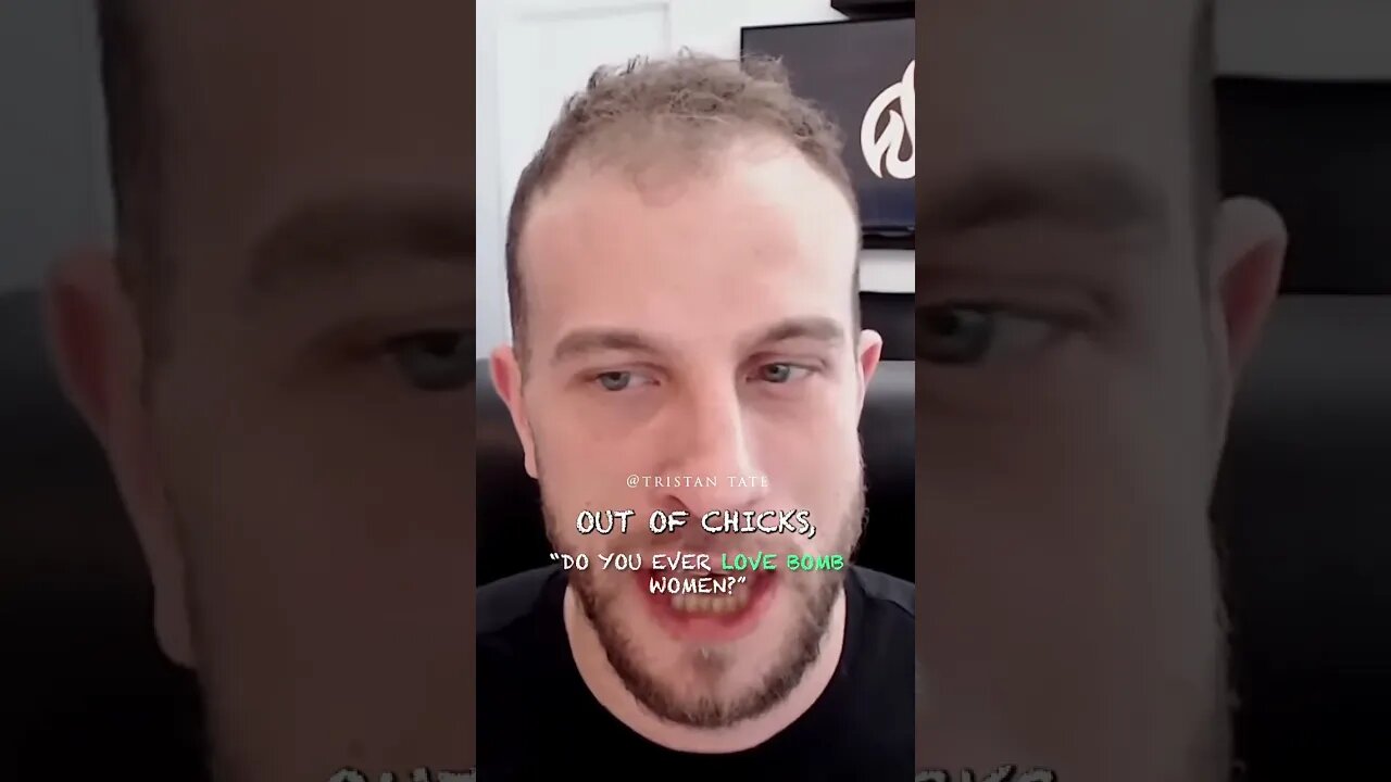 Tristan Tate Do You Ever Say I Love You And Mean It? #Shorts