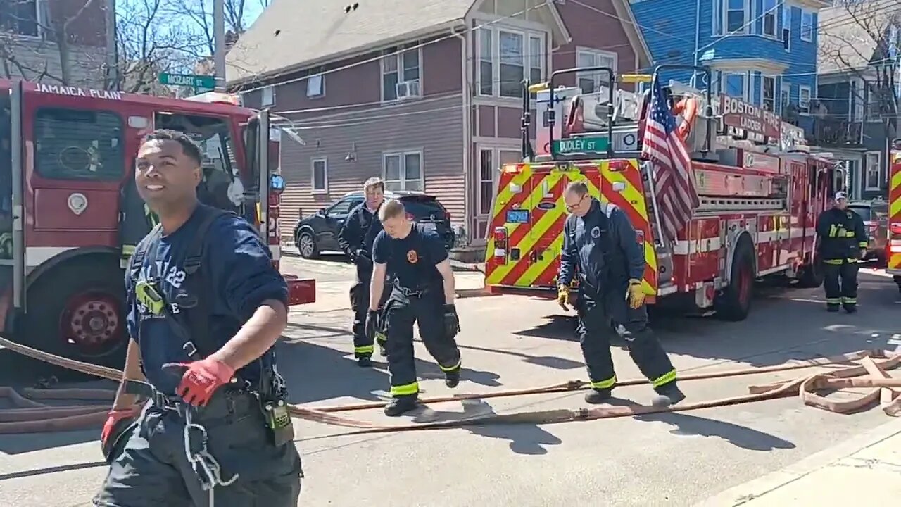 Boston fire department has been busy this Easter Sunday responding to struck boxes