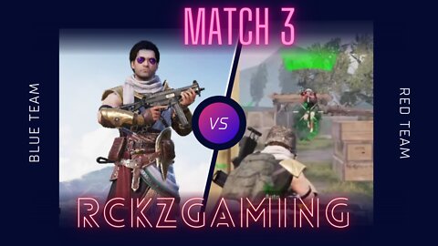 PUBG Team Death match || Match 3 || RCKZ GAMING 🔥