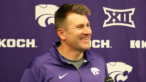 Kansas State Football | Joe Klanderman Press Conference | December 1, 2022