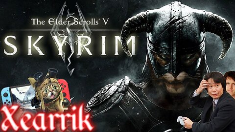 Skyrim On The Nintendo Switch | Skyrim New Years Time!
