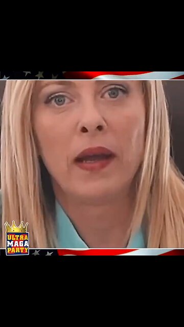 Italy's Georgia Meloni confirms that leftists are only in power because they STEAL elections