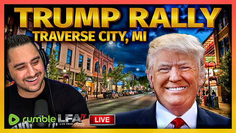 PRESIDENT TRUMP RALLY IN TRAVERSE CITY MICHIGAN | BASED AMERICA 10.25.24 @7PM EST