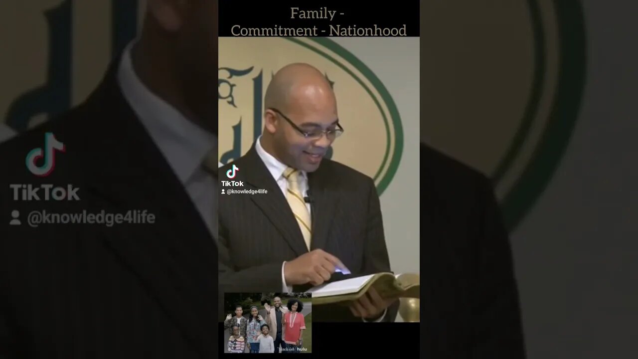 Family - Commitment - Nationhood #BlackFamiliesMatter
