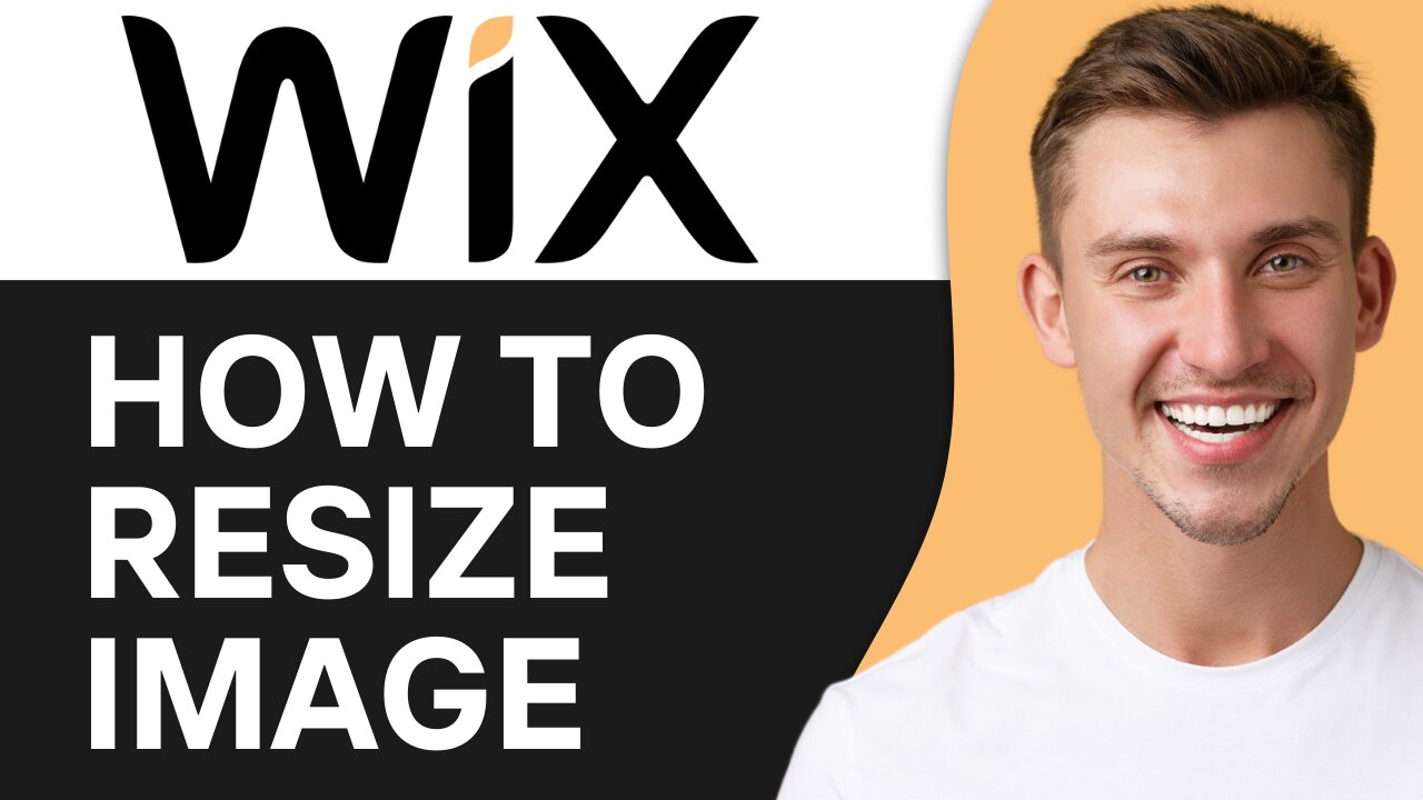 HOW TO RESIZE IMAGE IN WIX