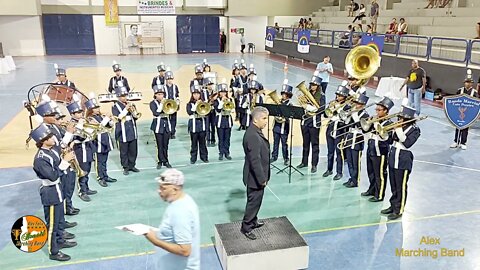 BANDA MARCIAL CAIO PEREIRA 2022 NA SEMIFINAL DA COPA PERNAMBUCANA DE BANDAS E FANFARRAS 2022