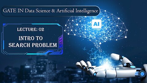 Gate Syllabus of Data Science & AI | Intro to Search Problem | Lecture 2 #AI #DS