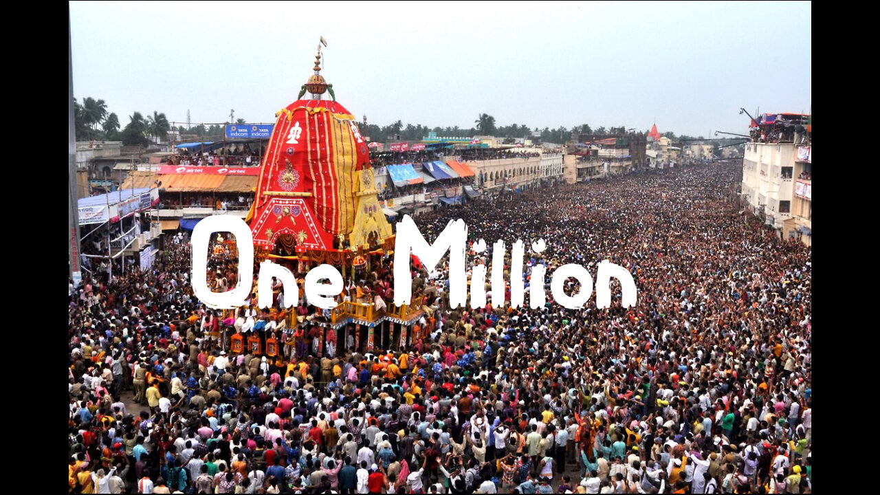 One Million People RATH YATRA