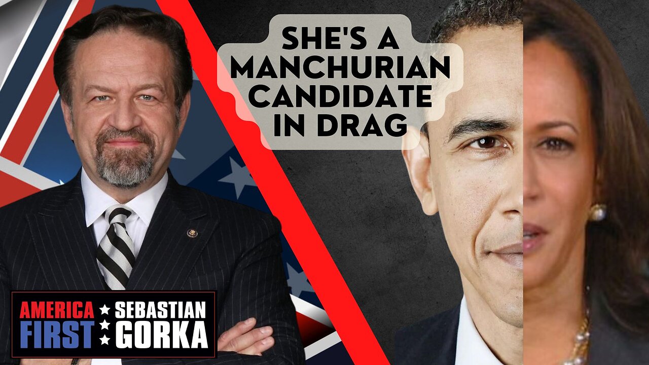 She's a Manchurian candidate in drag. Lord Conrad Black with Sebastian Gorka on AMERICA First