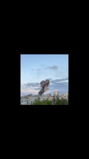 It is reported that several missile strikes were carried out on the Artyom defense plant in Kiev