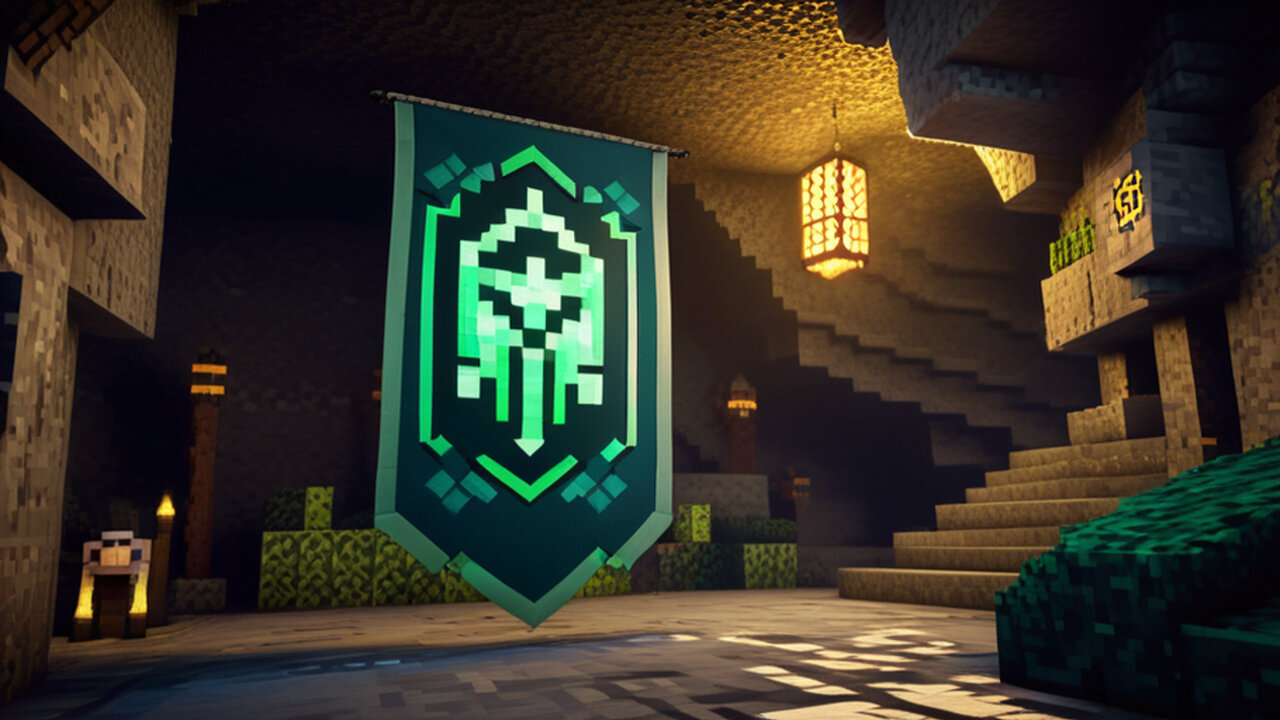 How To Make A Warden Banner In Minecraft