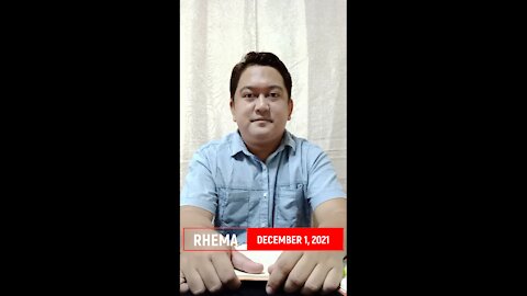 Sa Mga Takot Sa Ministry | DECEMBER 1, 2021 | Rodel