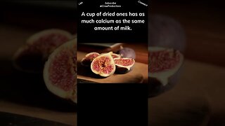 Figs Match Milk in Calcium #fruitsandvegetables #shorts