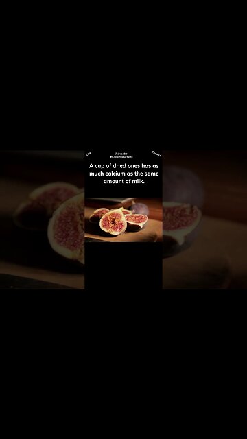 Figs Match Milk in Calcium #fruitsandvegetables #shorts