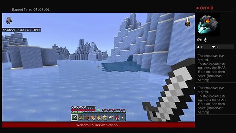 Welcome everyone to Minecraft survival with Trek2m day 314