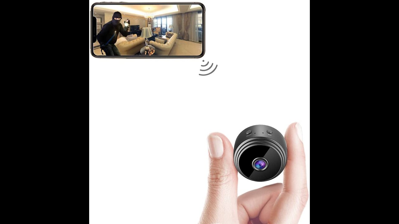 Best spy Hidden camera full HD night vision with360°view