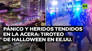 Pánico y heridos tendidos en la acera: tiroteo de Halloween en EE.UU.