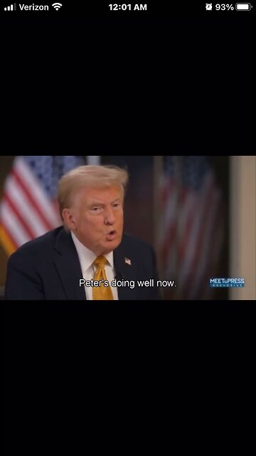 NEW: NBC's @kwelkernbc asks President-Elect Donald Trump point blank if @PeteHegseth has "struggled