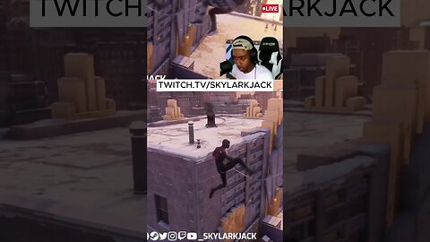 GREAT DODGE! #spiderman #milesmorales #spiderman2 #stream #viral #trending #fyp #shorts #Marvel