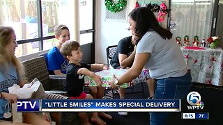 'Little Smiles' makes special delivery to child born with rare bone disease, lost both his parents