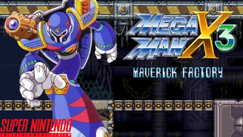Mega Man X3 - Maverick Factory ~ Super Nintendo Entertainment System