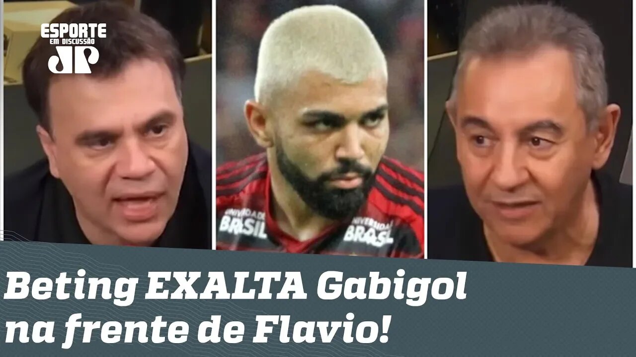 Quem é o FRACASSADO agora? Mauro Beting EXALTA Gabigol na frente de Flavio Prado!