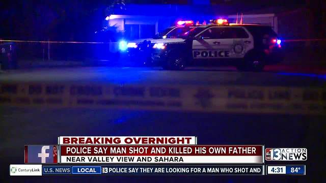 Police say man killed father