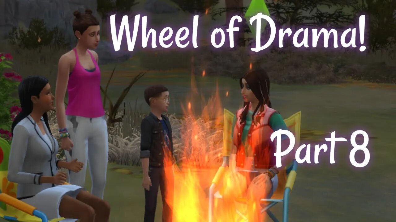 Late Night Sims 4 Chaos! Wheel of Drama Llama! Part 8