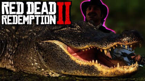 ONE BIG GATOR!!!: Red Dead Redemption 2 Moments #3