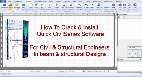 How to Install Quick CivilSoft Series - A Civil 3D Software For Structural Design