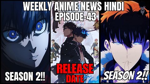 Weekly Anime News Hindi Episode 43 | WANH 43
