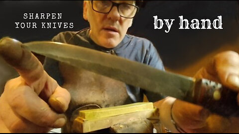 Sharpening a Classic Fish and Game Knife