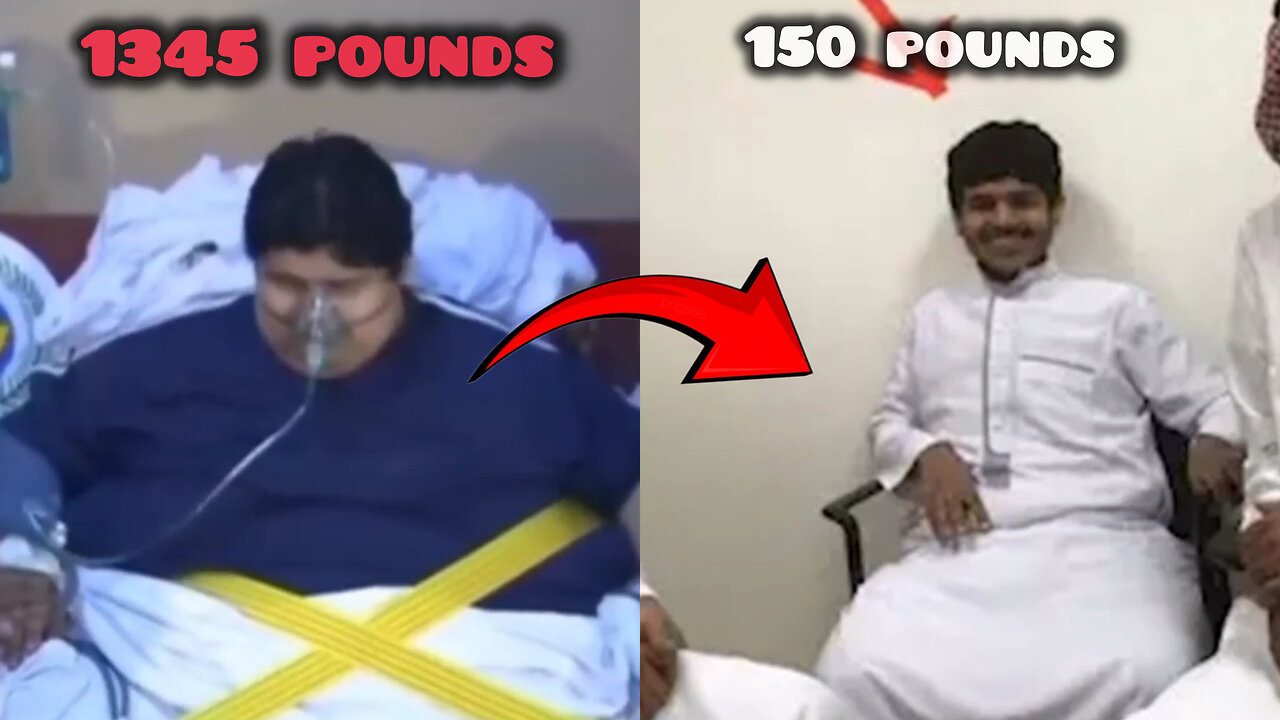 From 1,345 Pounds to 150: Khalid al Sheri’s Incredible Weight Loss Transformation