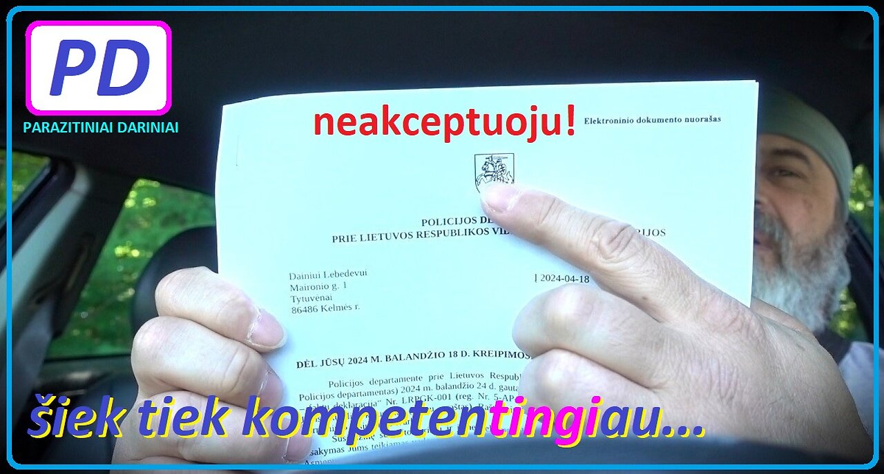 Sostinės žinios - rašo Požėlos sekretorė... (PARAZITINIAI DARINIAI)