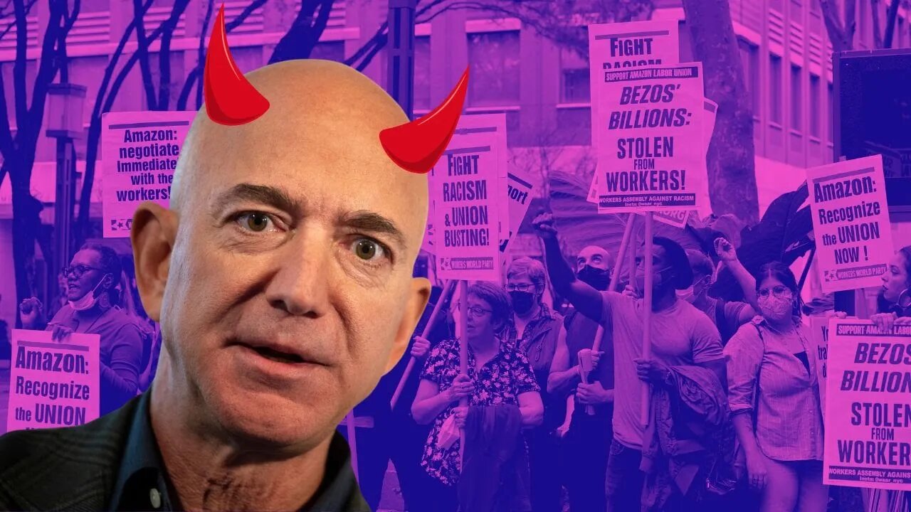 Jordan Chariton: Jeff Bezos Union Busting Amazon Workers AGAIN