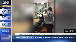 Salons ask clients to call with any questions about safety