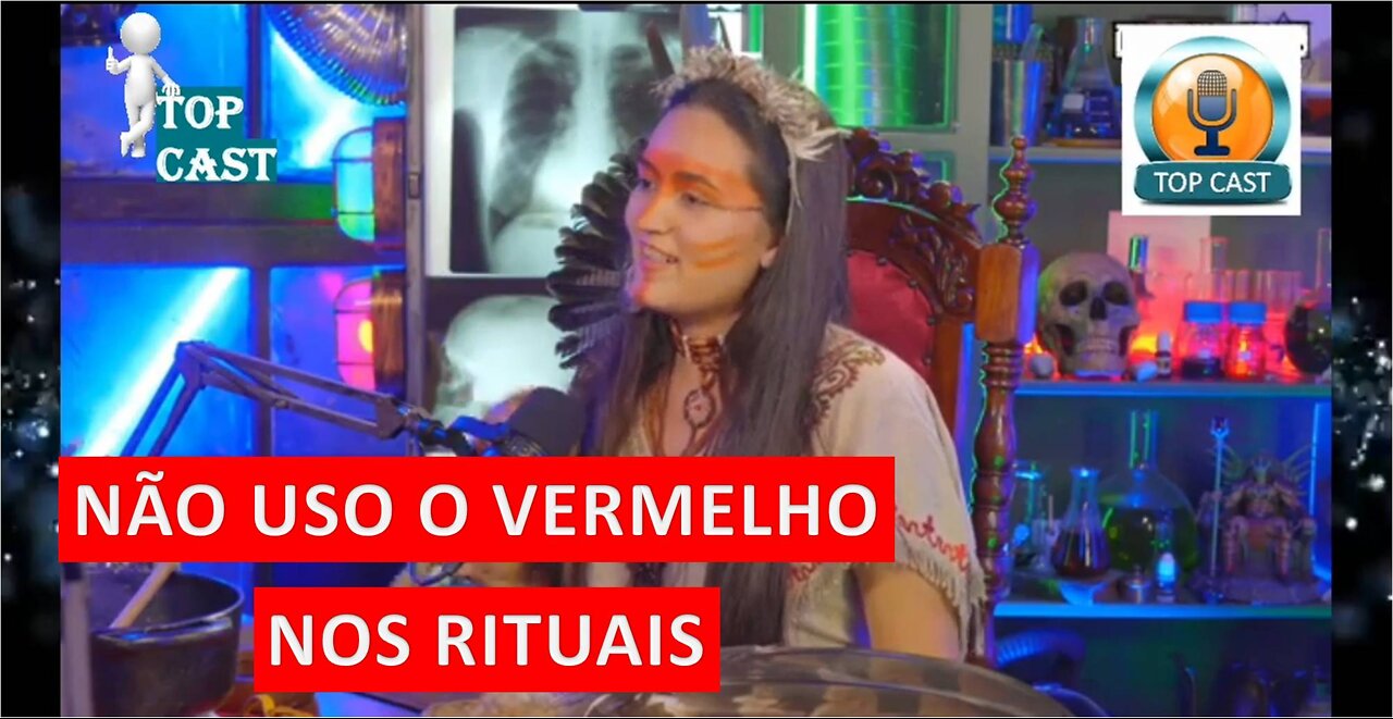 XAMAN NATHALY THOYANE EVITA ACENDER VELA VERMELHA PARA NÃO CHAMAR OUTRO POVO, QUE POVO SERÁ?