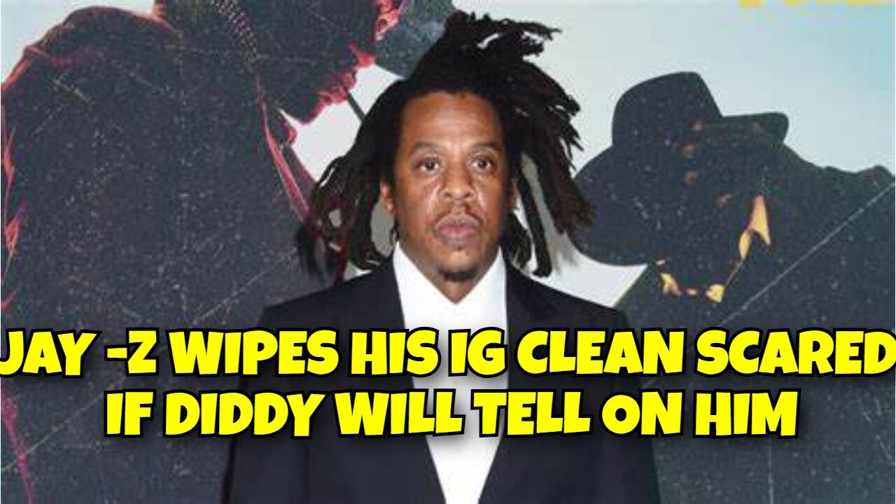JAY Z WIPES HIS IG CLEAN SCARED IF DIDDY WILL TELL ON HIM