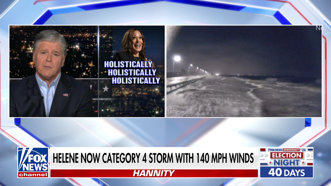 Sean Hannity: How About Kamala Harris Takes A 'Holistic' Look At The Border Disaster?