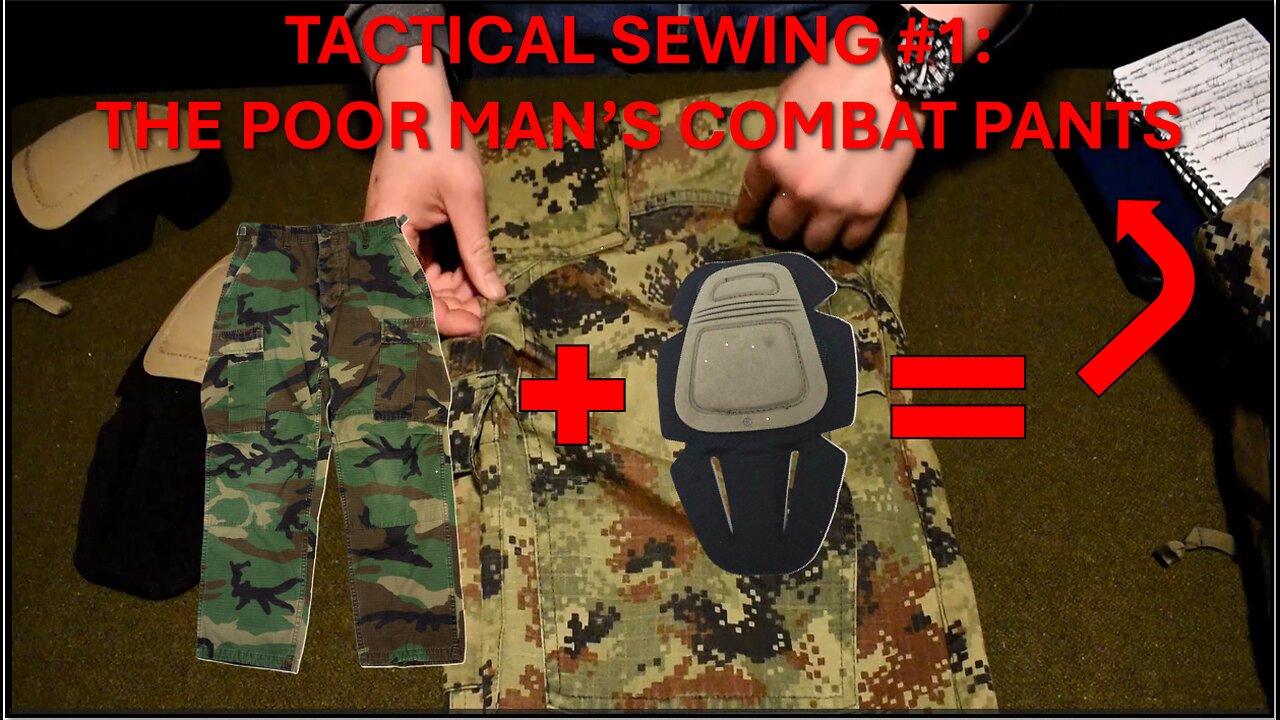 Tactical Sewing #1: The Poor Man's Combat Pants