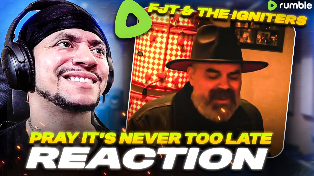 DUDE NICE ON THE GUITAR!!! FJT and The Igniters - Pray It's Never Too Late (LIVE REACTION)