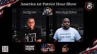 America 1st Patriot Hour with Special Guest; James David Dickson