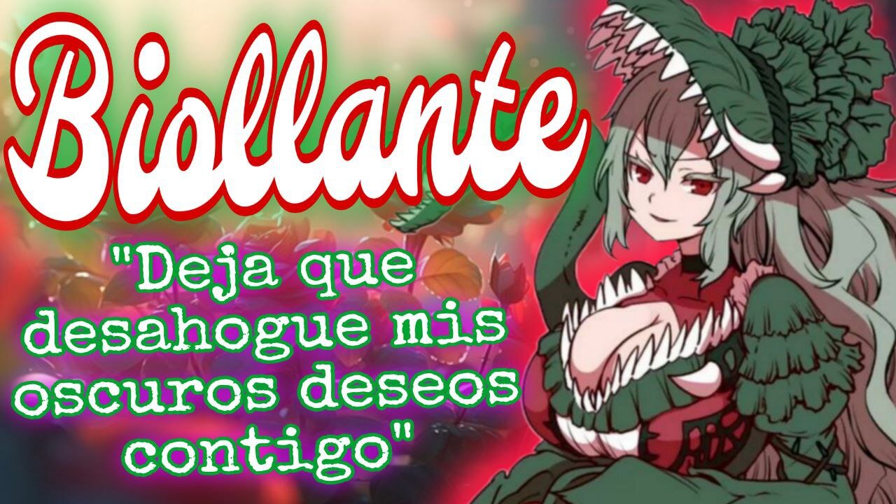 ASMR ROLEPLAY 🌹La dulce CHICA PLANTA BIOLLANTE tiene deseos SALVAJES por ti 🫣 Monster Girl [Usa audifonos]