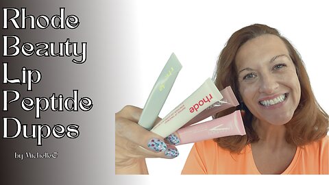 Review: Rhode Beauty Lip Peptide Dupes.