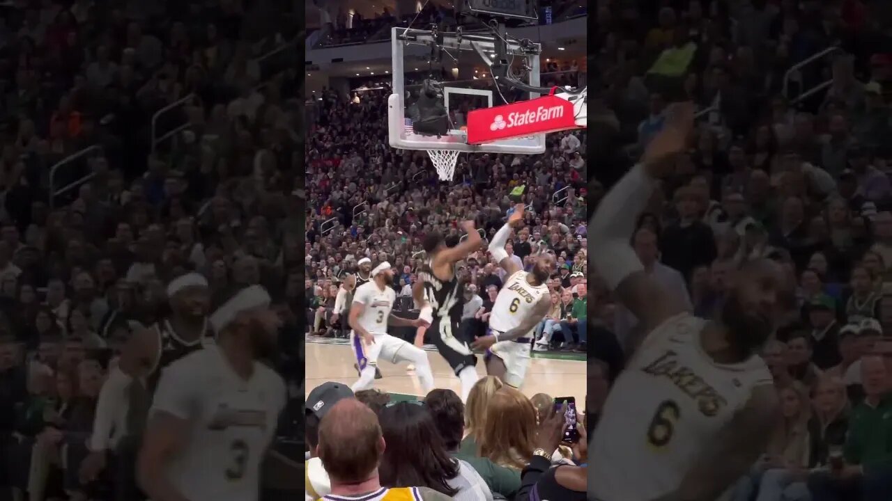Giannis Antetokounmpo "Murdered" LeBron James