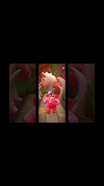 Inferno Pink Elephant Battle Run Gameplay - Crash Bandicoot: On The Run! (Level: Dino Might)