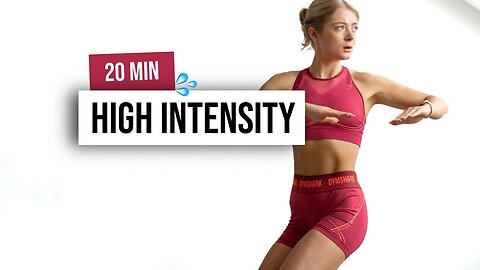 20 MIN QUICK HIIT Workout - No Equipment - BOOST YOUR MOOD - Home Workout