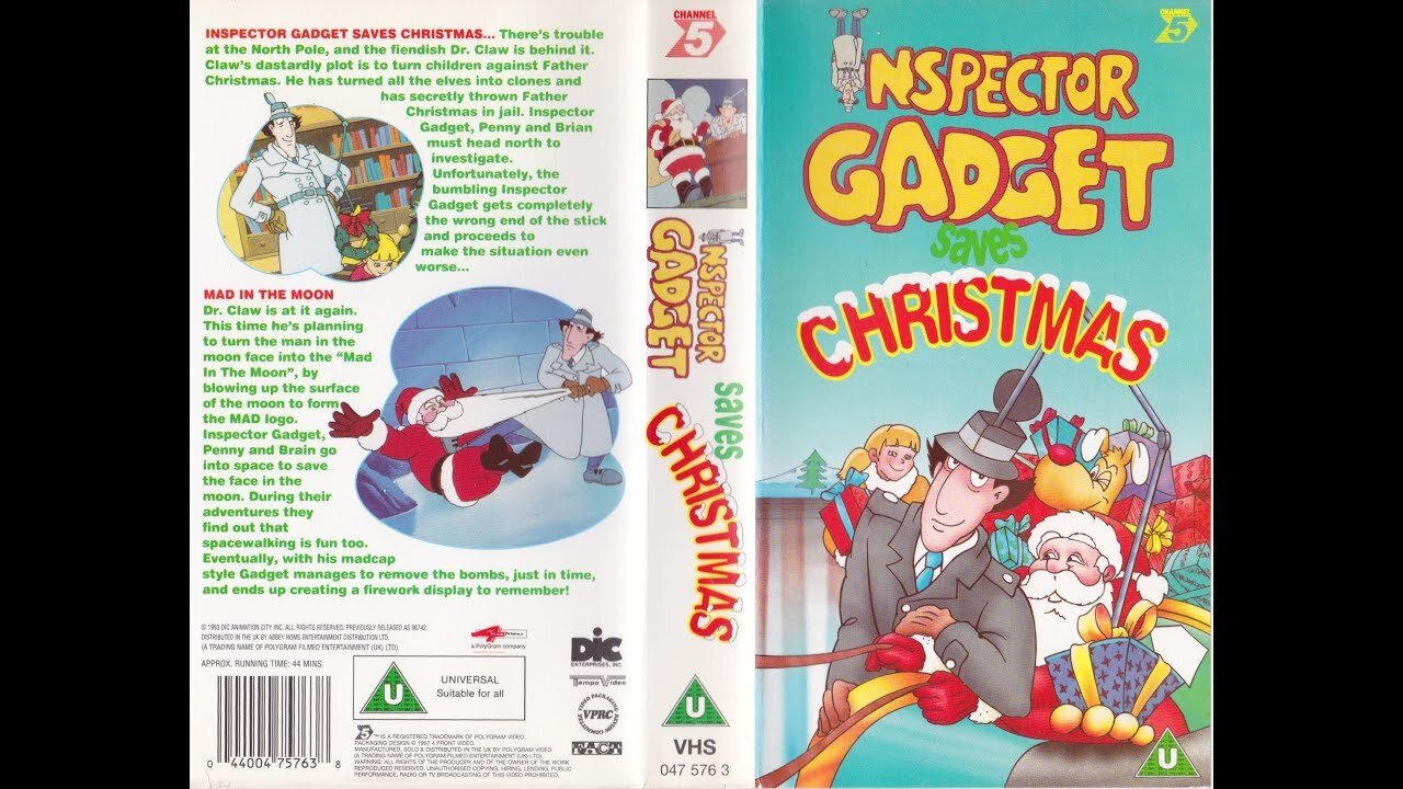 Inspector Gadget Saves Christmas - (xmas)