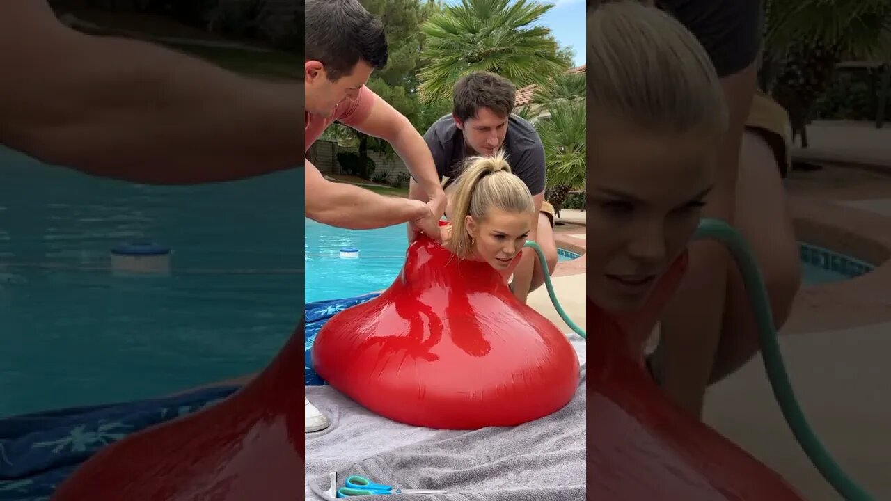 Her HEAD is IN when it goes KAPOW! 💥