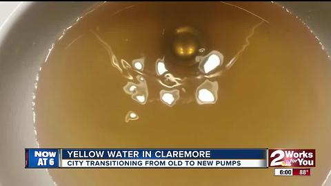 Residents see discolored water in Claremore, city blames expanded water plant